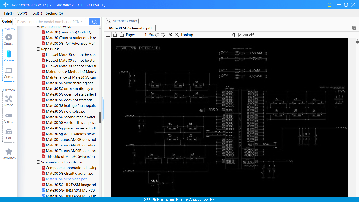 Huawei Mate30 5G Schematic